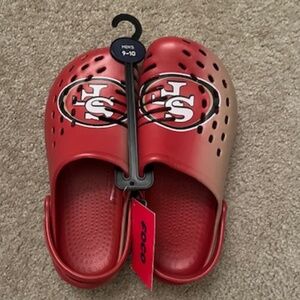 San Francisco 49ers Crocs
